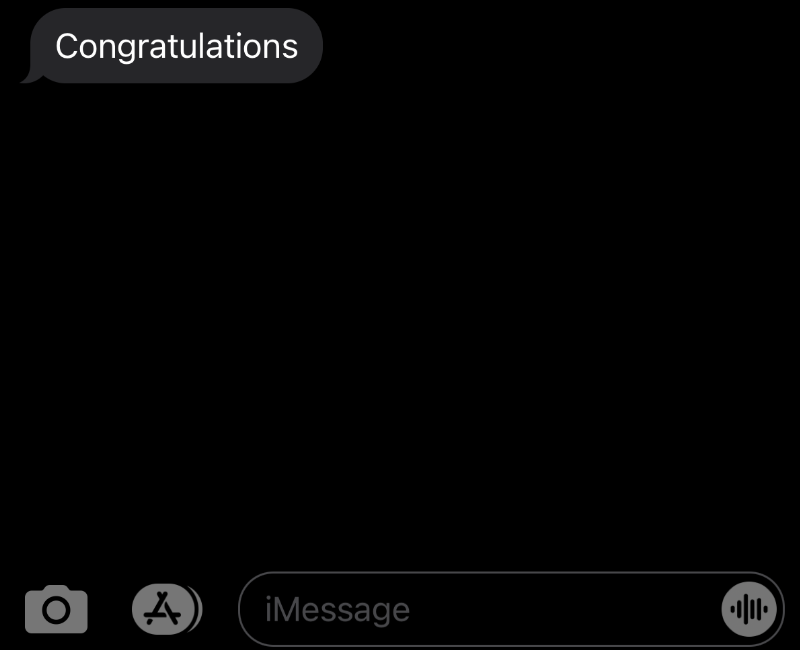 C&aacute;c hiệu ứng tr&ecirc;n iMessage đ&atilde; được tắt