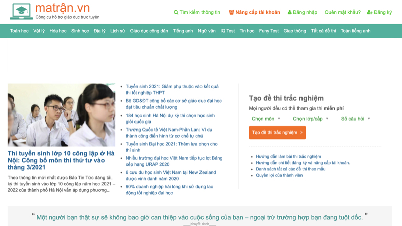Ma Trận Ma Trận