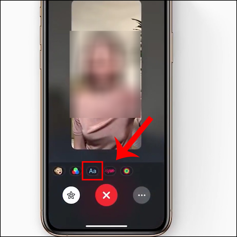 Hướng dẫn sử dụng c&aacute;c hiệu ứng khi Facetime tr&ecirc;n iPhone, iPad