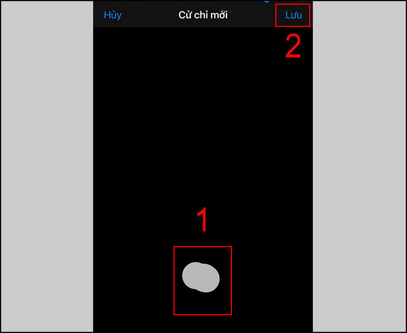 Tạo cử chỉ mở kh&oacute;a mật khẩu số