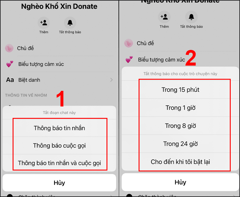 Cách tắt thông báo Facebook Messenger trên iPhone cực đơn giản