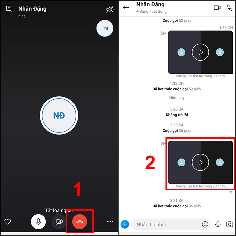 Cách ghi âm cuộc gọi hoặc video Skype trên điện thoại