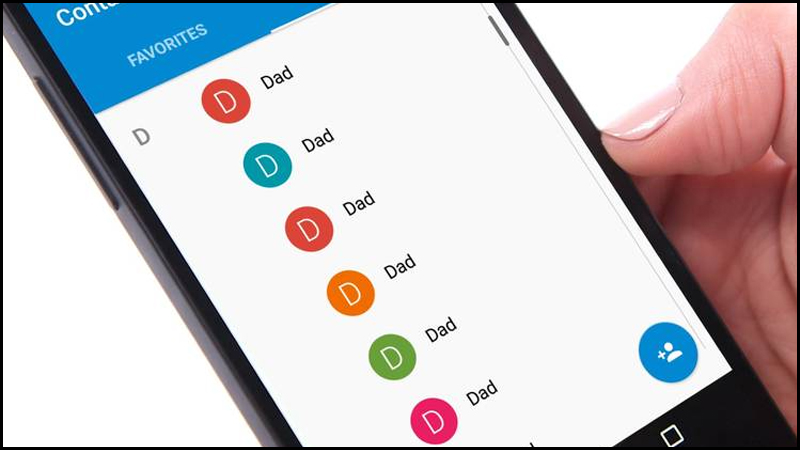 X&oacute;a c&aacute;c k&yacute; tự đặc biệt tr&ecirc;n danh bạ