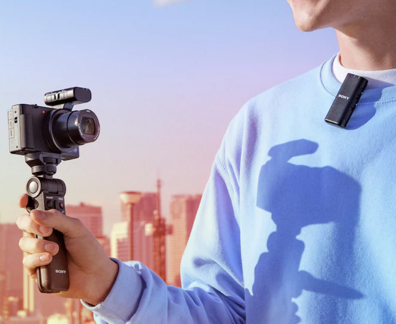 Sony ra mắt ECM-W2BT, micro chuyên dụng cho Vlogger, giá hơn 5 triệu