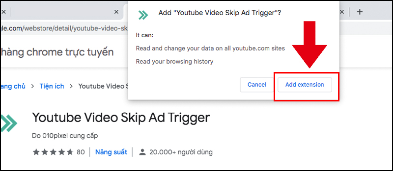 Bỏ túi thủ thuật tự động bỏ qua quảng cáo video YouTube trên máy tính