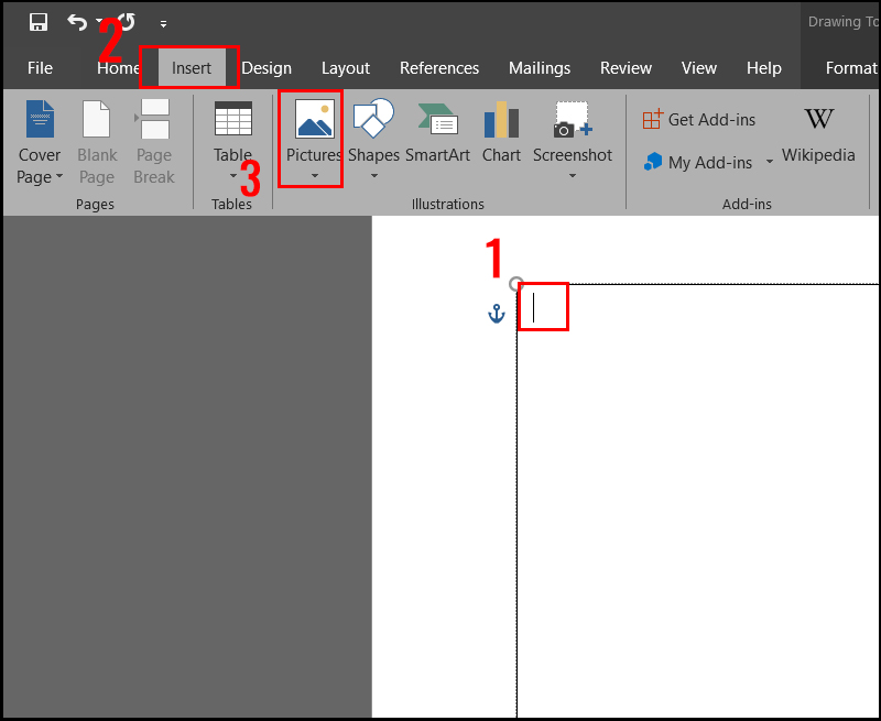 Gh&eacute;p ảnh bằng Text box
