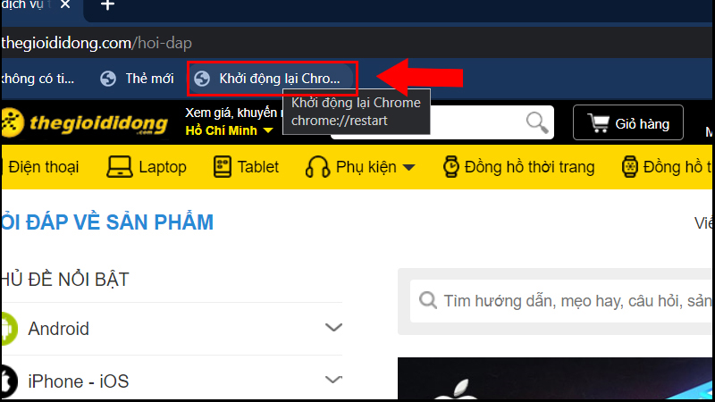 Tạo phím tắt khởi động Chrome