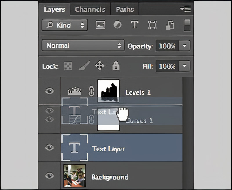 Di chuyển các Layer