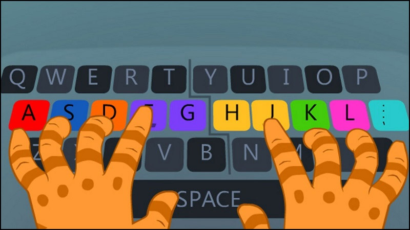 Dance Mat Typing