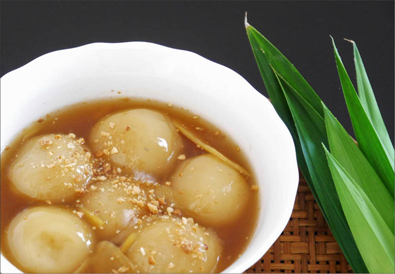 Chè trôi nước là món ăn quen thuộc trong ngày tết Đoan ngọ