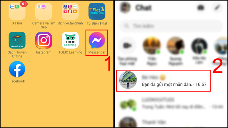 Cách gửi link cá nhân của mình qua tin nhắn Facebook Messenger