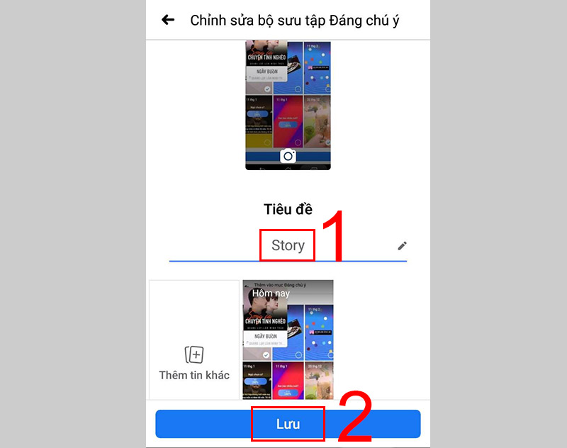 Cách tạo story nổi bật trên Facebook bằng điện thoại cực nhanh