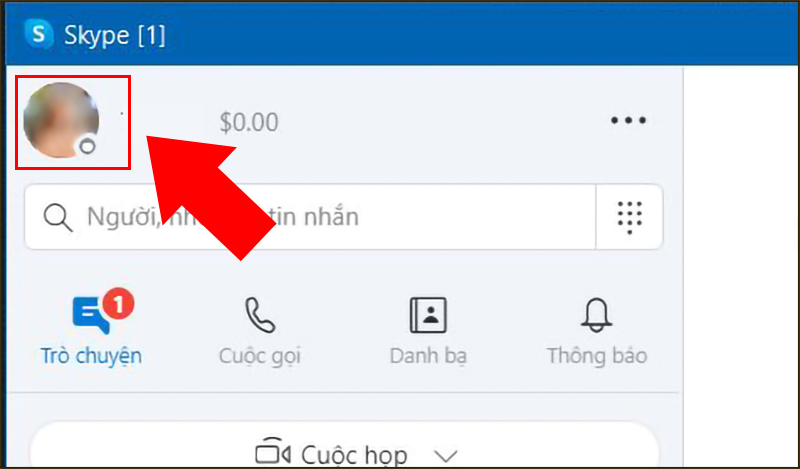 Kết quả sau khi ẩn nick.