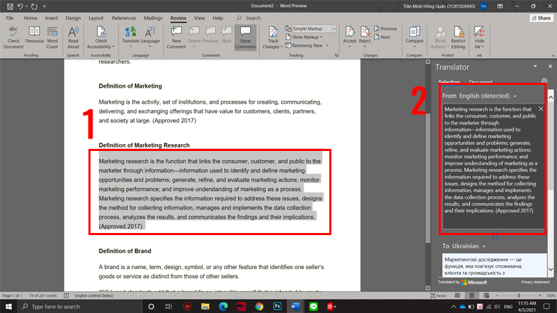 cach dich van ban tieng anh tren word sang tieng viet 8