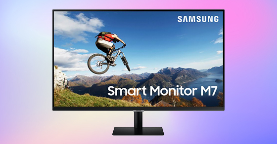 Samsung Smart Monitor M7 - màn hình hoàn hảo theo xu hướng hiện đại