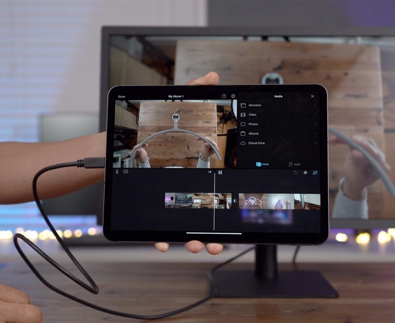 iMovie sở hữu đồ họa đẹp như phong c&aacute;ch Hollywood