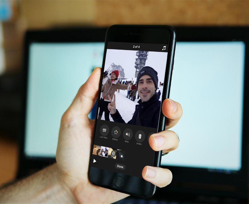 Apple Clips gi&uacute;p tạo video nhanh một c&aacute;ch dễ d&agrave;ng