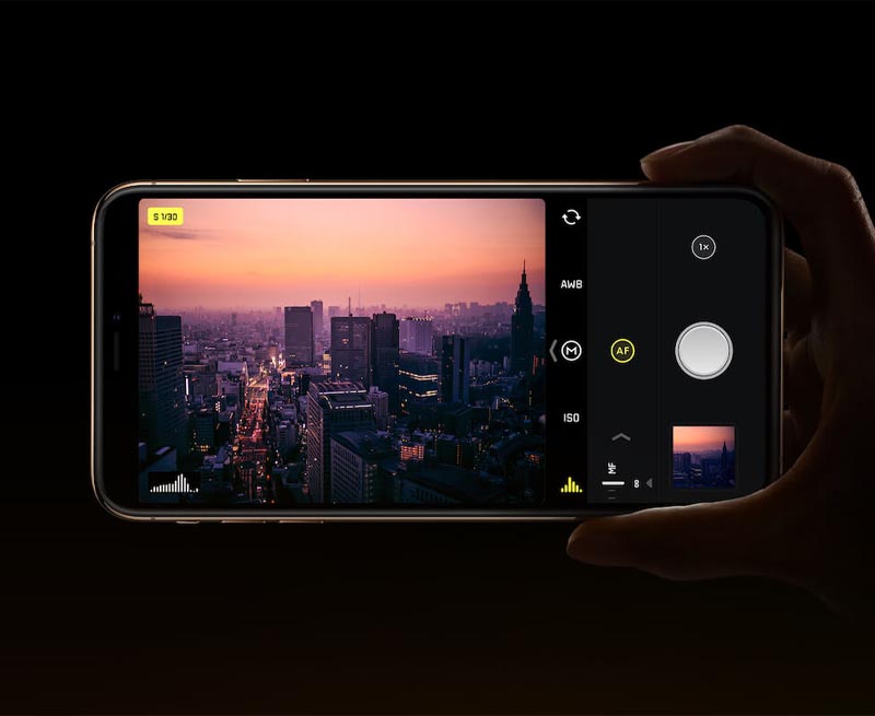 Halide gi&uacute;p lấy n&eacute;t thủ c&ocirc;ng như k&iacute;nh l&uacute;p