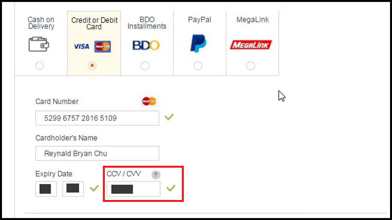 CVV/CVC là một trong những thông tin quan trọng cần cung cấp khi thanh toán 