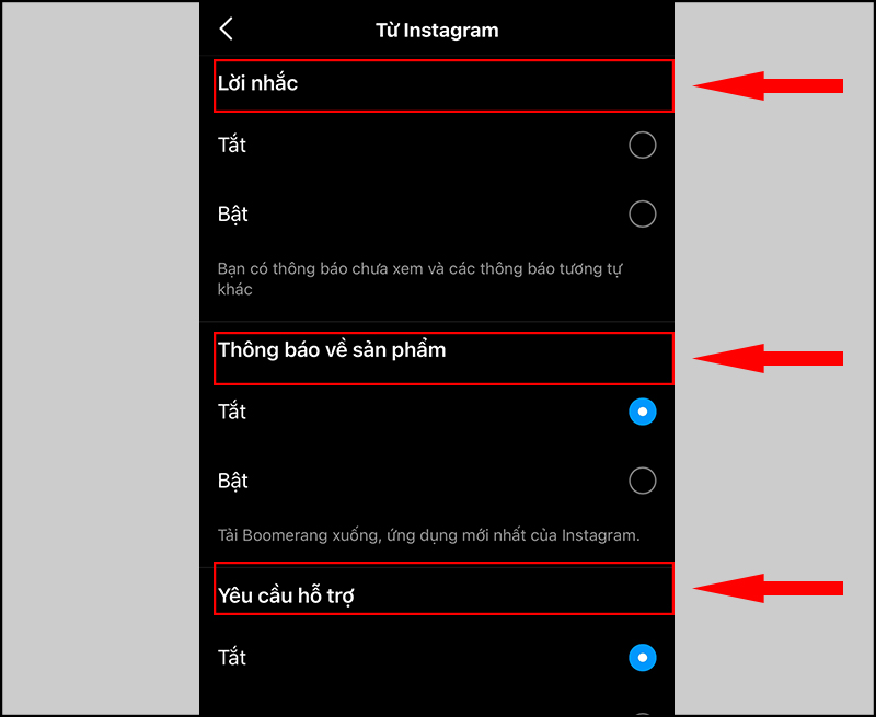 Cách tuỳ chỉnh thông báo Instagram trên điện thoại