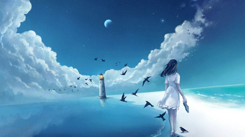 Ảnh bầu trời đêm đẹp anime: Ngắm nhìn những hình ảnh lung linh huyền ảo hút  hồn người xem - Việt Nam Fine Art - Tháng Tám - 2023