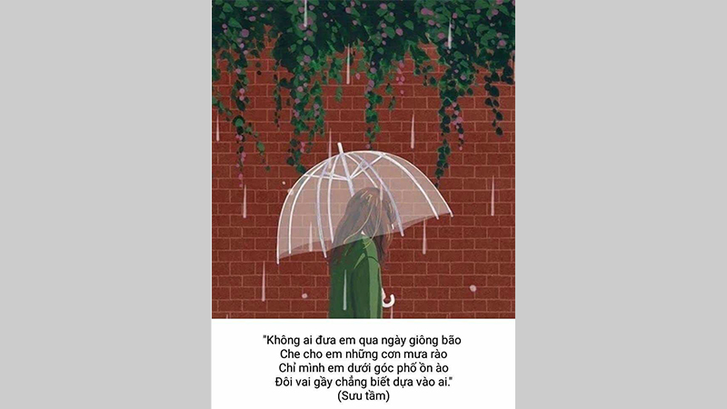 Ảnh khóc và caption buồn 1