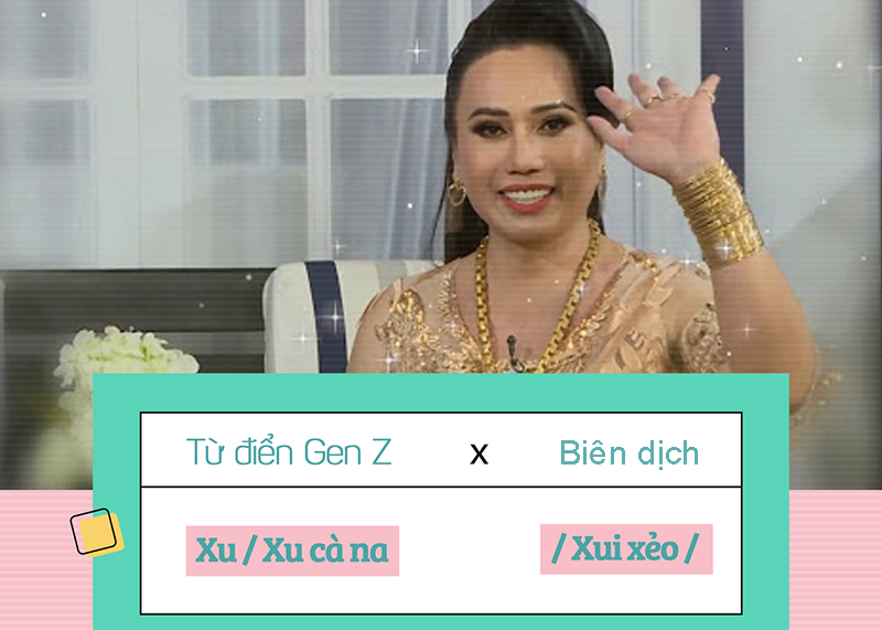 Xu cà na = xui xẻo