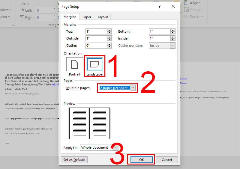 1 Page Per Sheet Là Gì? Tìm Hiểu Cách In Nhiều Trang Trên Một Tờ Giấy