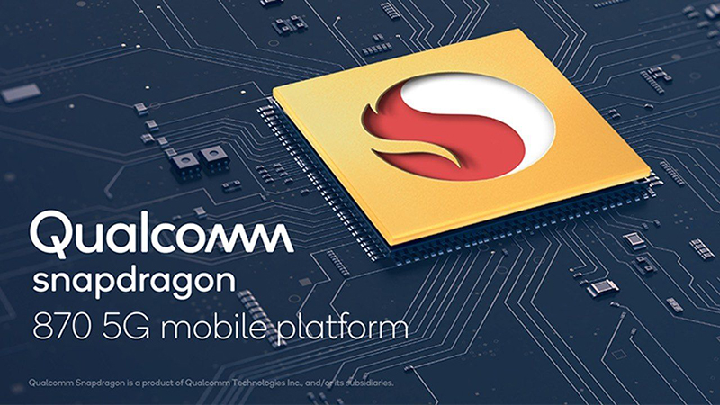 Hình ảnh minh hoạ chip Snapdragon 870 5G