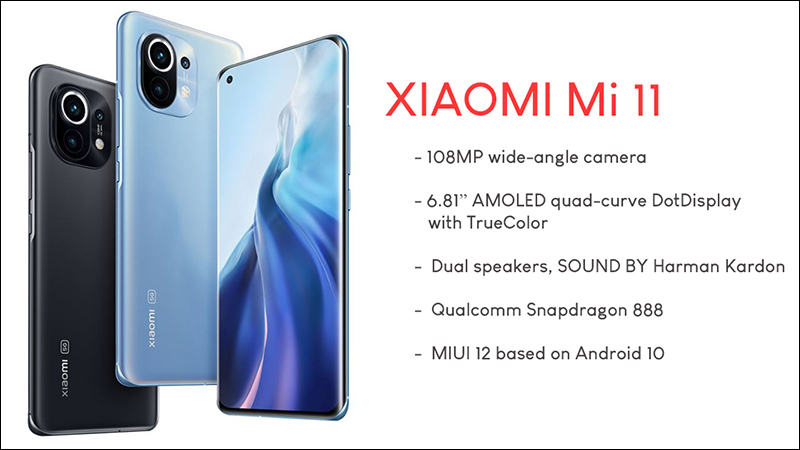 Thông số cấu hình Mi 11
