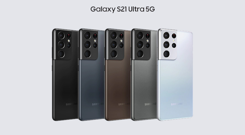 Samsung Galaxy S21 5G với tần số quét 120Hz.