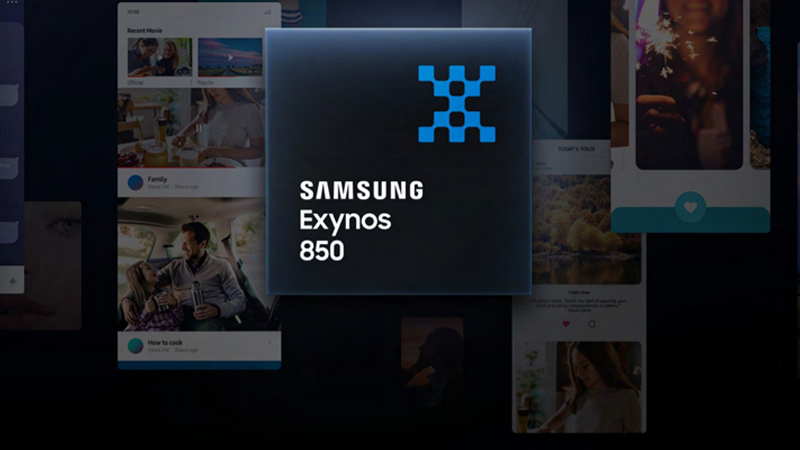 Exynos 850 được sử dụng trên các sản phẩm smartphone tầm trung của Samsung