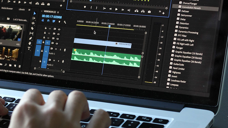 Thiết bị chỉnh sửa video phổ biến nhất hiện nay là laptop và máy tính