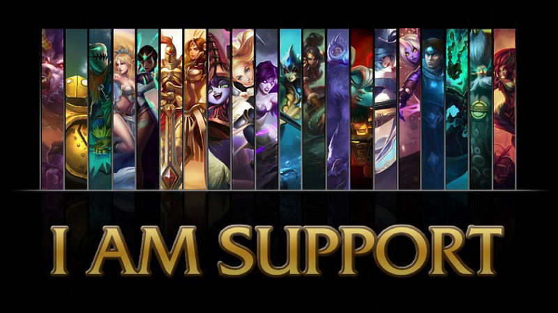 support trong game có nhiệm vụ hỗ trợ và tiếp sức cho các đồng đội