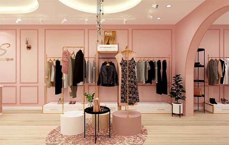 Cửa hàng boutique là những cửa hàng quần áo có phong cách boutique