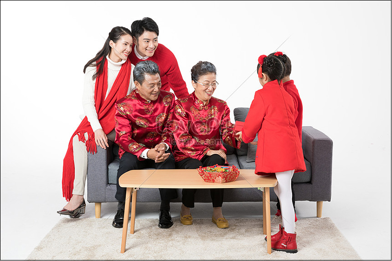 Biếu quà ông bà 