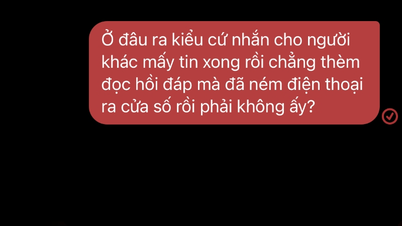 Thẳng thắn và phũ phàng