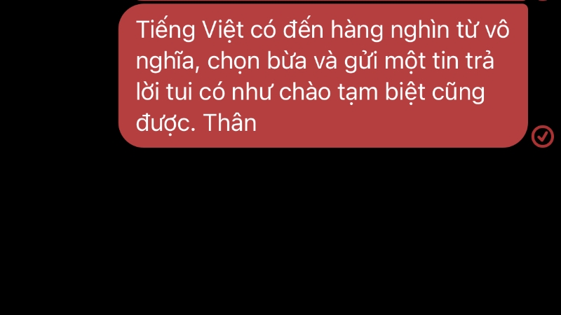 Chỉ xin một lời hồi âm từ Crush