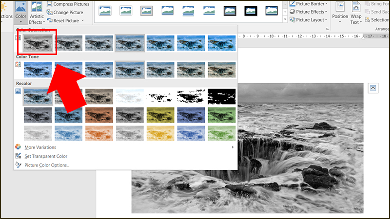 Đổi ảnh màu sang ảnh đen trắng trong Microsoft Word là một công cụ đơn giản mà hiệu quả. Với những tài liệu nghệ thuật, việc đổi tông màu giúp tập trung chú ý của người đọc vào nội dung và tạo ra một tông màu độc đáo. Hãy cùng biến đổi tài liệu của bạn và tạo ra sự khác biệt.