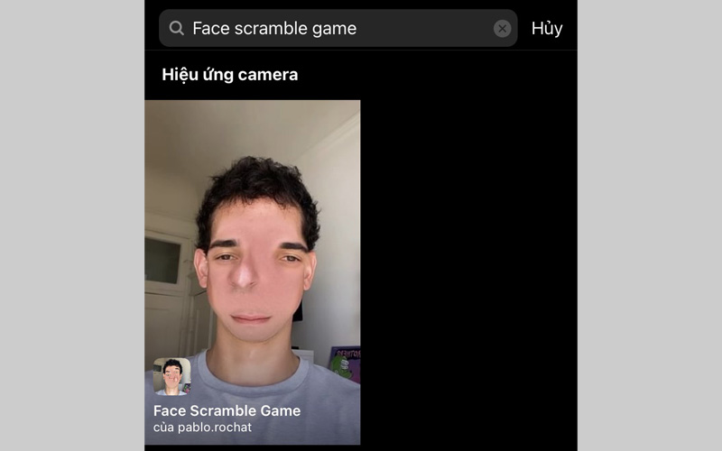 Filter game Face Scramble Game