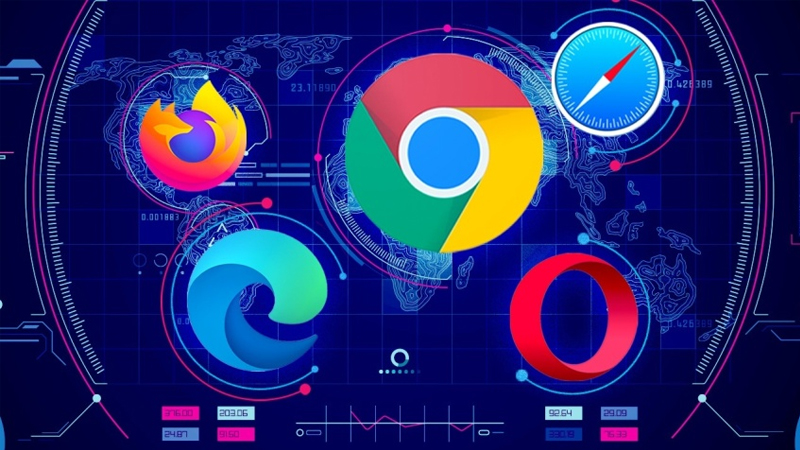 Sử dụng các trình duyệt khác như Firefox, Opera, Chrome, Microsoft Edge,...