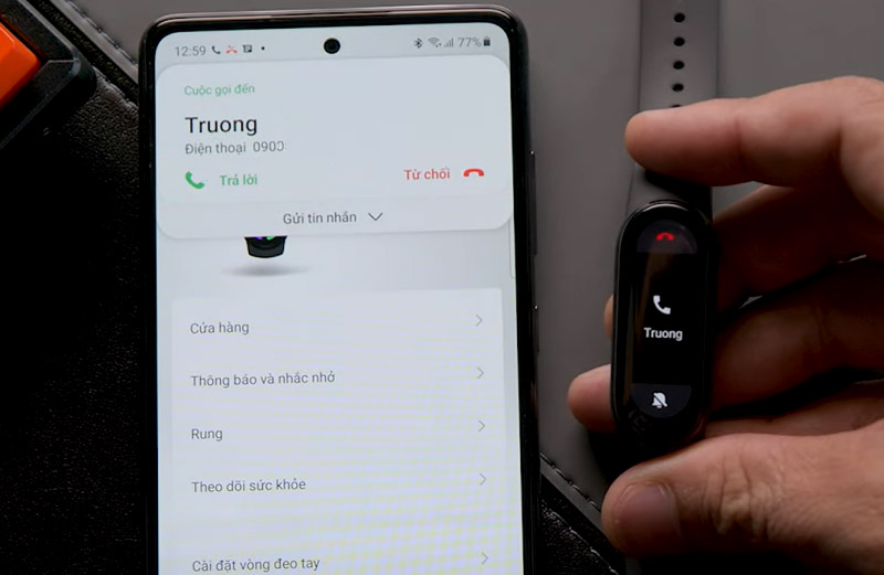 Mi Band 6 chưa sử dụng trợ lý ảo Xiao AI trực tiếp