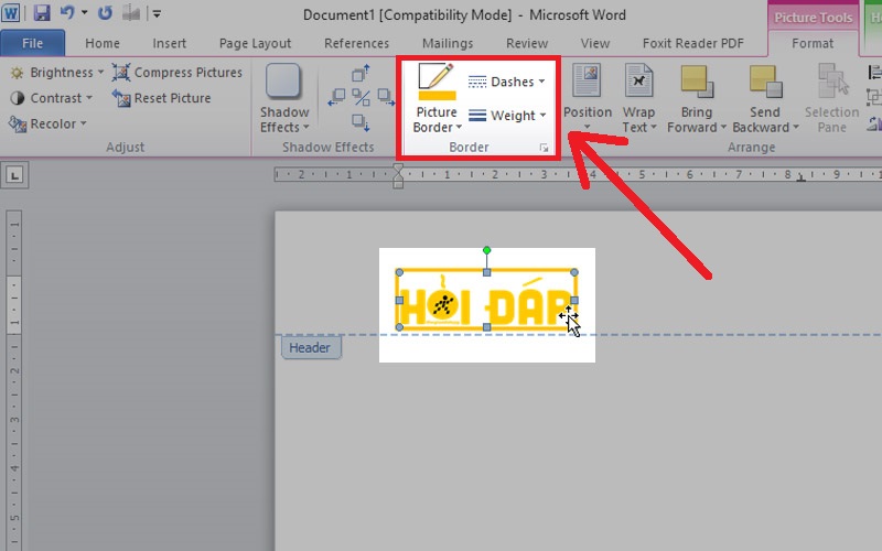 Cách chèn ảnh (logo) vào Header trong Word đơn giản, nhanh chóng ...