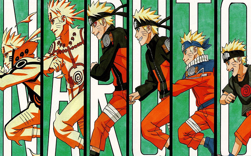 Quá trình trưởng thành của Naruto