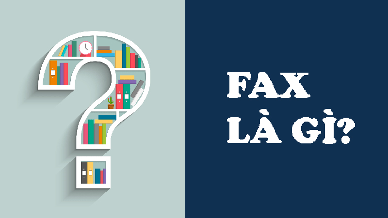 Fax là kỹ thuật điện tử giúp gửi bản sao tài liệu thông qua hệ thống dây dẫn điện