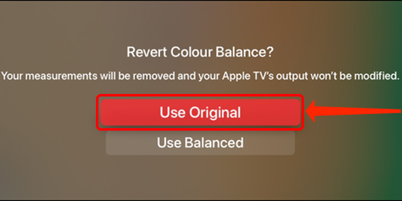 Cách điều chỉnh tính năng cân bằng màu sắc trên Apple TV bằng iPhone