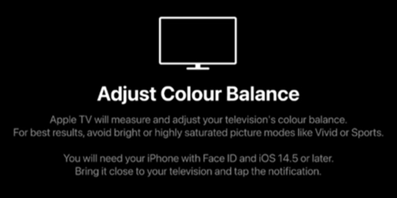 Cách điều chỉnh tính năng cân bằng màu sắc trên Apple TV bằng iPhone