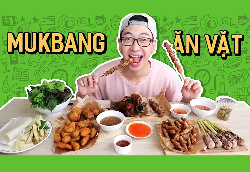 Một trong những nam Youtube Mukbang Việt Nam được yêu thích