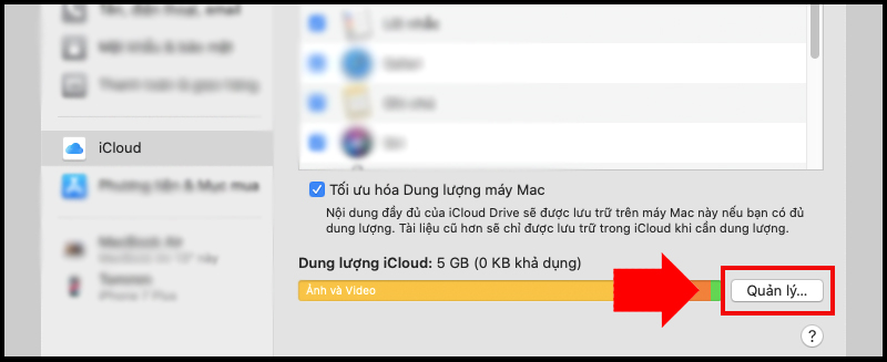 Cách mua dung lượng iCloud trên iPhone, iPad, MacBook cực đơn giản