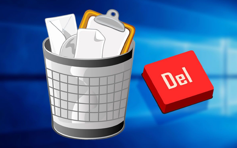 C drive capacity will be reduced if files in the Recycle Bin are not deleted